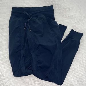 navy lululemon dance studio joggers